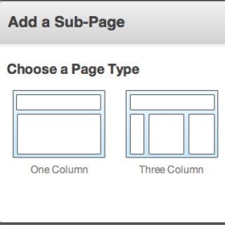 Choose Page Type